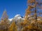 Autumn colors in the Italian alps of Alpe Devero