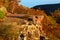 Autumn colors near the ridge line