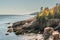 Autumn Colors on Rocky Maine Coast