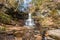 Autumn Colors at Sheldon Reynolds Falls in Ricketts Glen State Park of Pennsylvania