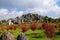 Autumn colors in the Stone Forest landscape in Yunnan, China