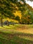 Autumn colours  fall colours  Bruntsfield Links  Holyrood Park  Edinburgh  Scotland