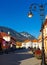 Autumn colours in ZÄƒrneÈ™ti town, BraÈ™ov county, Romania