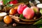 Autumn cooking background. Apple baking concept. Fresh red apples and ingredients for baking