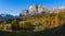 Autumn Cortina d`Ampezzo environs, Italy Dolomites