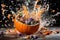 Autumn Delight: Exploding Pumpkin Filled with Colorful Candies