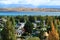 Autumn of El calafate, the Town on the Shore of Argentino Lake, Patagonia, Argentina, South America