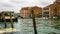 Autumn, flooded streets of Venice.