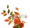 Autumn floral composition