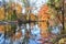 Autumn foliage: new jersey canal trail