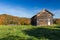 Autumn foliage in Vermont countryside