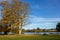 Autumn in Frederiksbork park, Hilleroed, Denmark