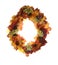 Autumn garland