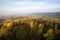 Autumn in german Mountains and Forests - Saxon Switzerland is a