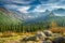 Autumn in Hala Gasienicowa, Tatra mountains, Poland