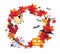 Autumn, halloween wreath