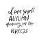 Autumn hand lettering for your design