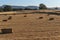 Autumn hay bales, California Gold Country