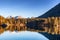 Autumn at Hintersee in the Berchtesgadener Land National Park