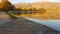 autumn in Ioannina lake Pamvotis Greece