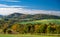 autumn in Kaczawskie mountains in Poland