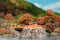 Autumn of Katsuo-ji temple in Minoh, Osaka, Japan