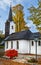 Autumn Kronberg-Kapelle church, Austria