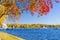 Autumn, lake harriet