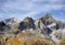 Autumn landscape in Adamello - Presanella Alpine Group in a beautiful day