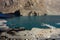 Autumn landscape with atabad lake and boats , photography of northern areas of gilgit baltistan pakistan