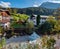 Autumn landscape in Austrian countryside