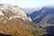 Autumn Landscape of Balkan Mountains and Vratsata pass, Bulgaria