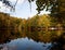 Autumn landscape in Bolu Yedigoller National Park.