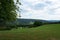 Autumn landscape with colorful trees near Daun, Eifel