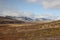 autumn landscape Dovrefjell National Park Norway