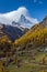 Autumn Landscape of Mount Matterhorn, Canton of Valais