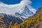 Autumn Landscape of Mount Matterhorn, Switzerland