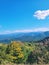 Autumn landscape in the mountains