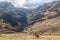 Autumn landscape in the mountains of North Caucasus