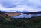 Autumn landscape of Patagonia, Torres del Paine, Chile