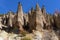 Autumn Landscape of Rock Formation Devil`s town in Radan Mountain, Serbia