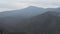 Autumn landscape with the Russian caucasus mountains