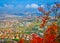 Autumn landscape of San Marino
