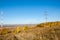 Autumn Landscape, Telephone Relay Tower. engaged in a task or ac