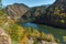 Autumn Landscape of Teshel Reservoir, Smolyan Region, Bulgaria