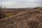 Autumn lanscape in the steppes