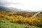 Autumn Leaves at Shiretoko Pass, Hokkaido, Japan