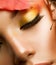 Autumn Makeup Closeup