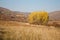 Autumn middle Slovakia autumn landscape