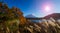 Autumn at Motosuko lake